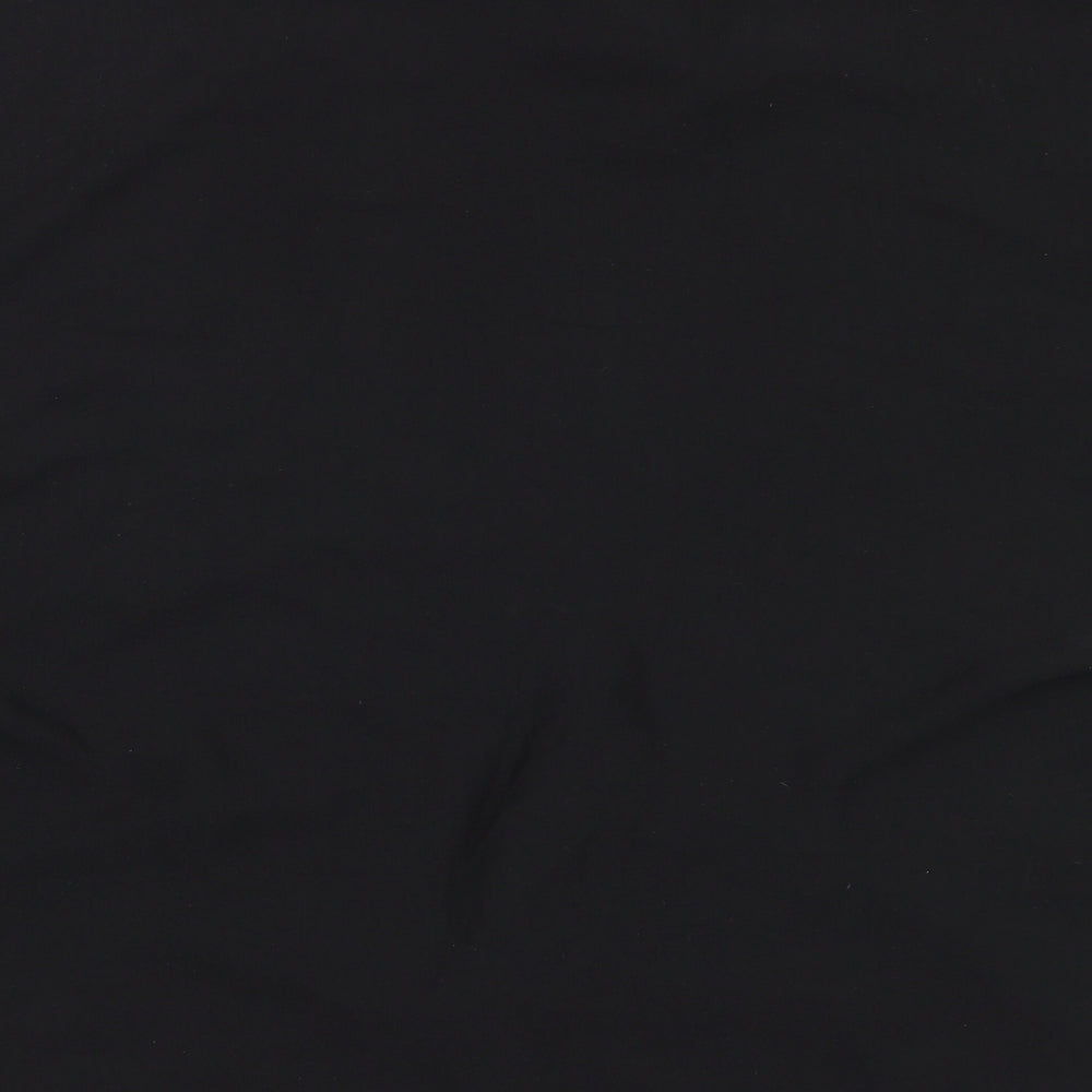 Primark Womens Black  Polyester Basic Blouse Size 12 V-Neck