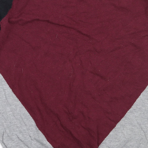 NEXT Womens Purple Round Neck  Cotton Pullover Jumper Size 6