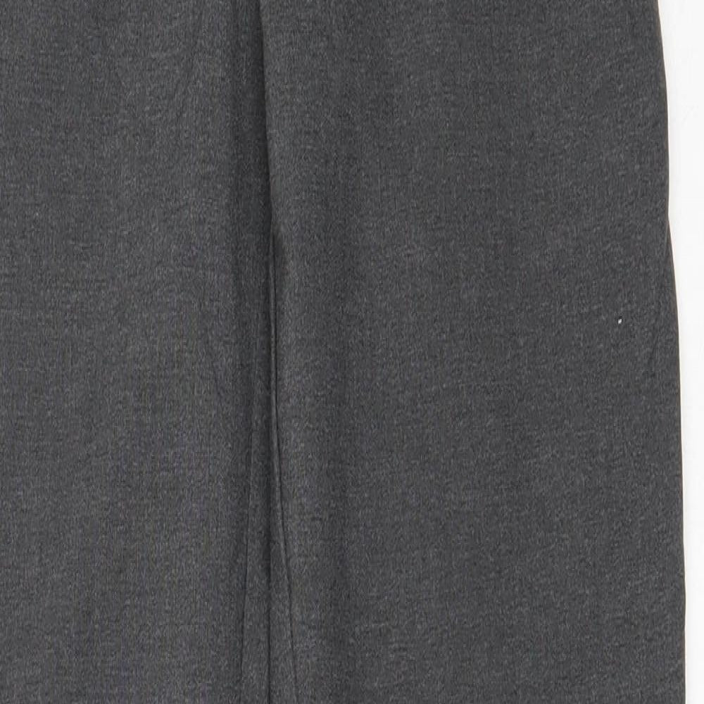 Marks and Spencer Boys Grey  Polyester Dress Pants Trousers Size 13-14 Years  Regular  - school