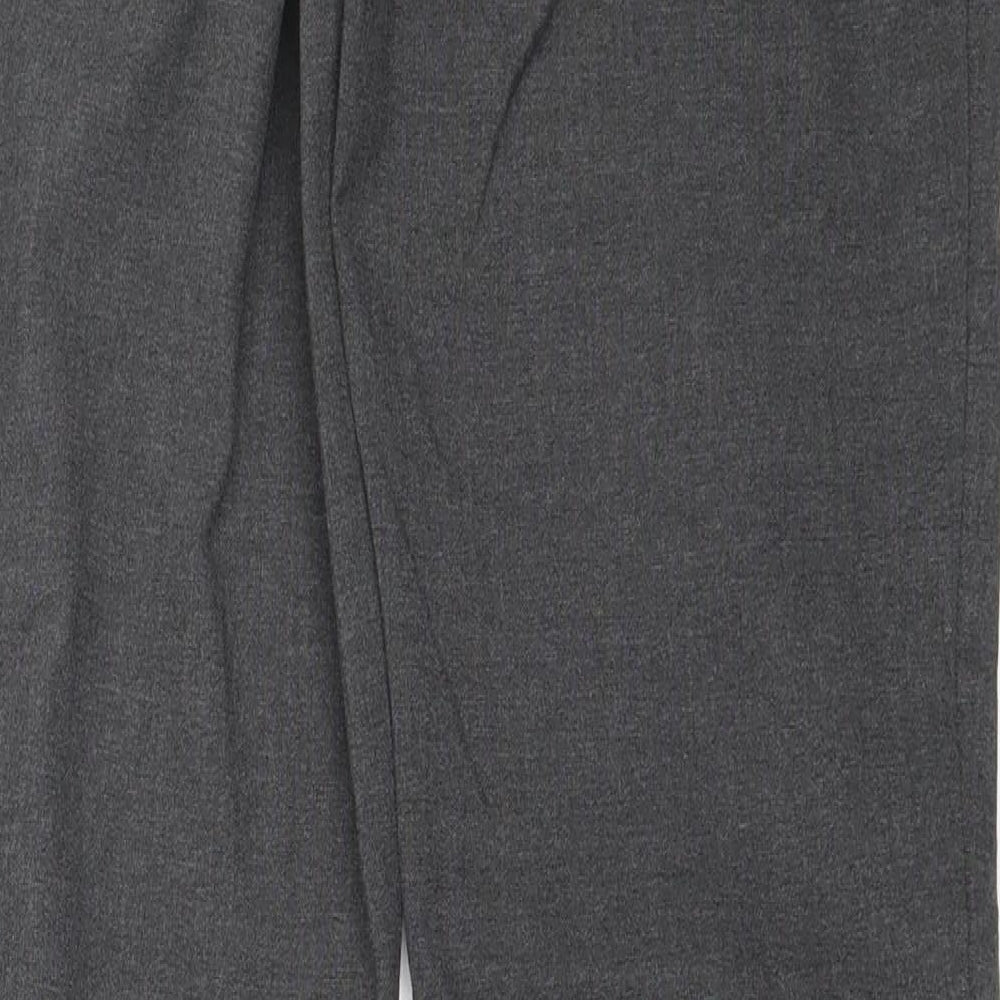 Marks and Spencer Boys Grey  Polyester Dress Pants Trousers Size 13-14 Years  Regular  - school
