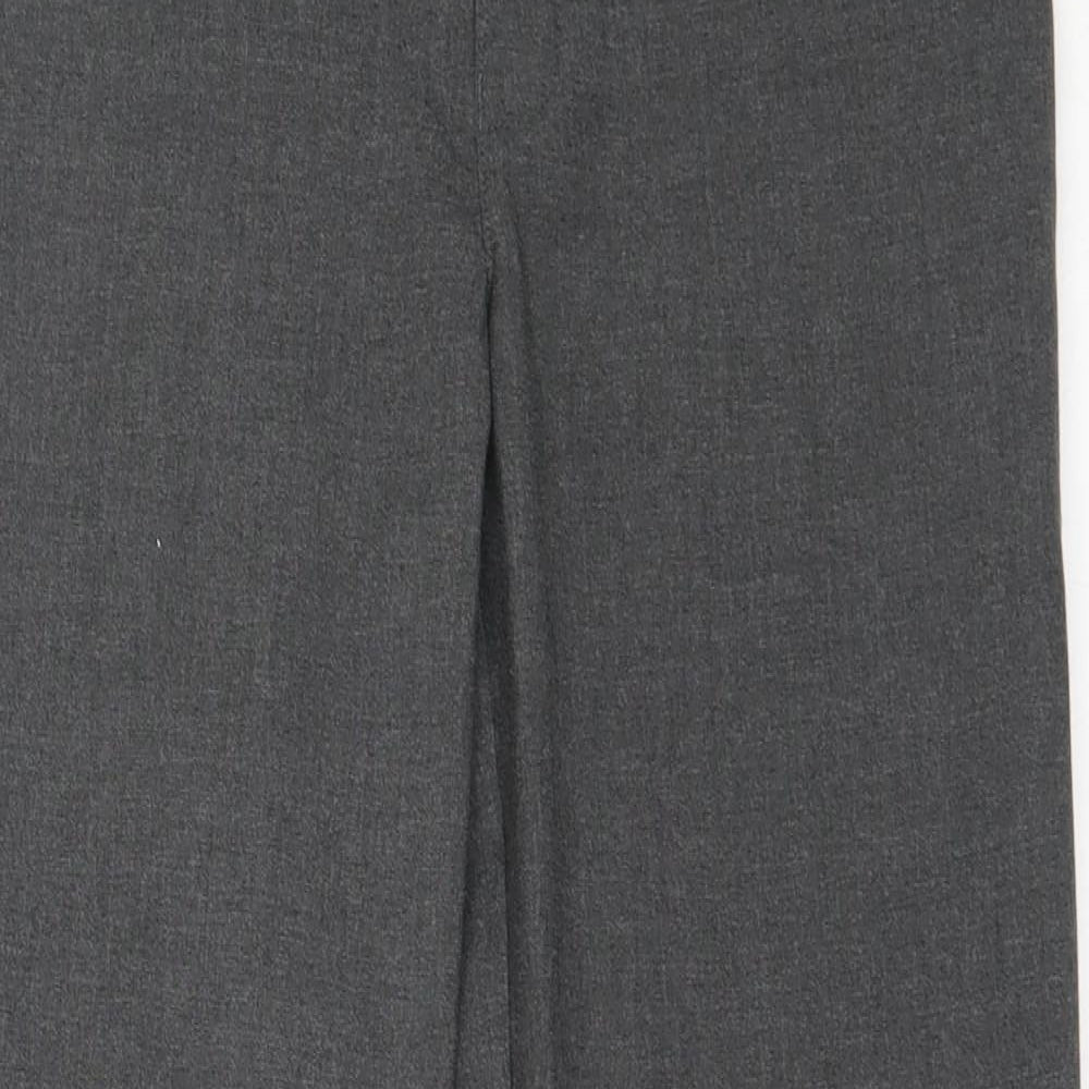 Marks and Spencer Boys Grey  Polyester Dress Pants Trousers Size 10-11 Years  Regular  - school