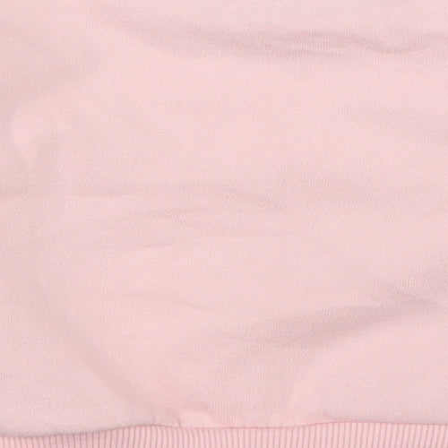George Girls Pink  Cotton Pullover Jumper Size 12-18 Months  Pullover - I Love Pudsey