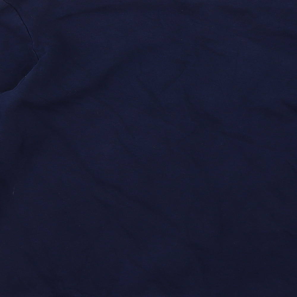 H&M Boys Blue  Cotton Pullover Sweatshirt Size 13-14 Years  Pullover