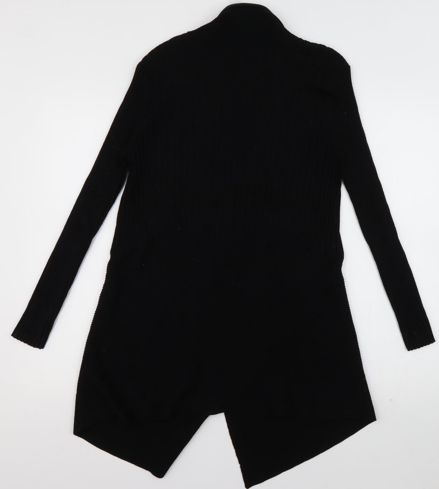 Autonomy Womens Black V-Neck  Viscose Cardigan Jumper Size 16