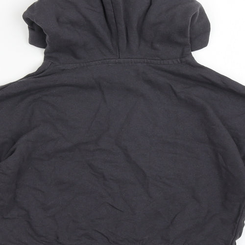 pep&co Girls Grey  Cotton Pullover Hoodie Size 8-9 Years  Pullover - Minnie Mouse