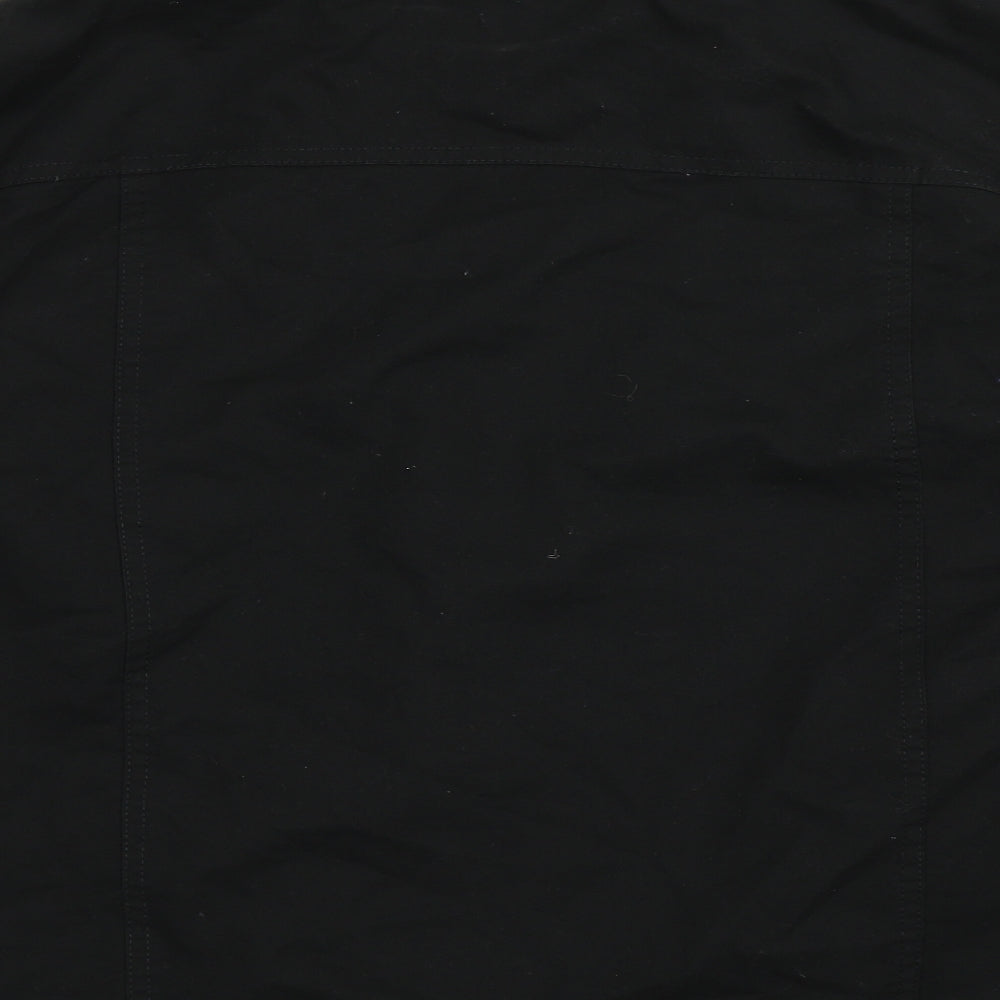 Preworn Mens Black   Jacket  Size 2XL  Zip - airborne