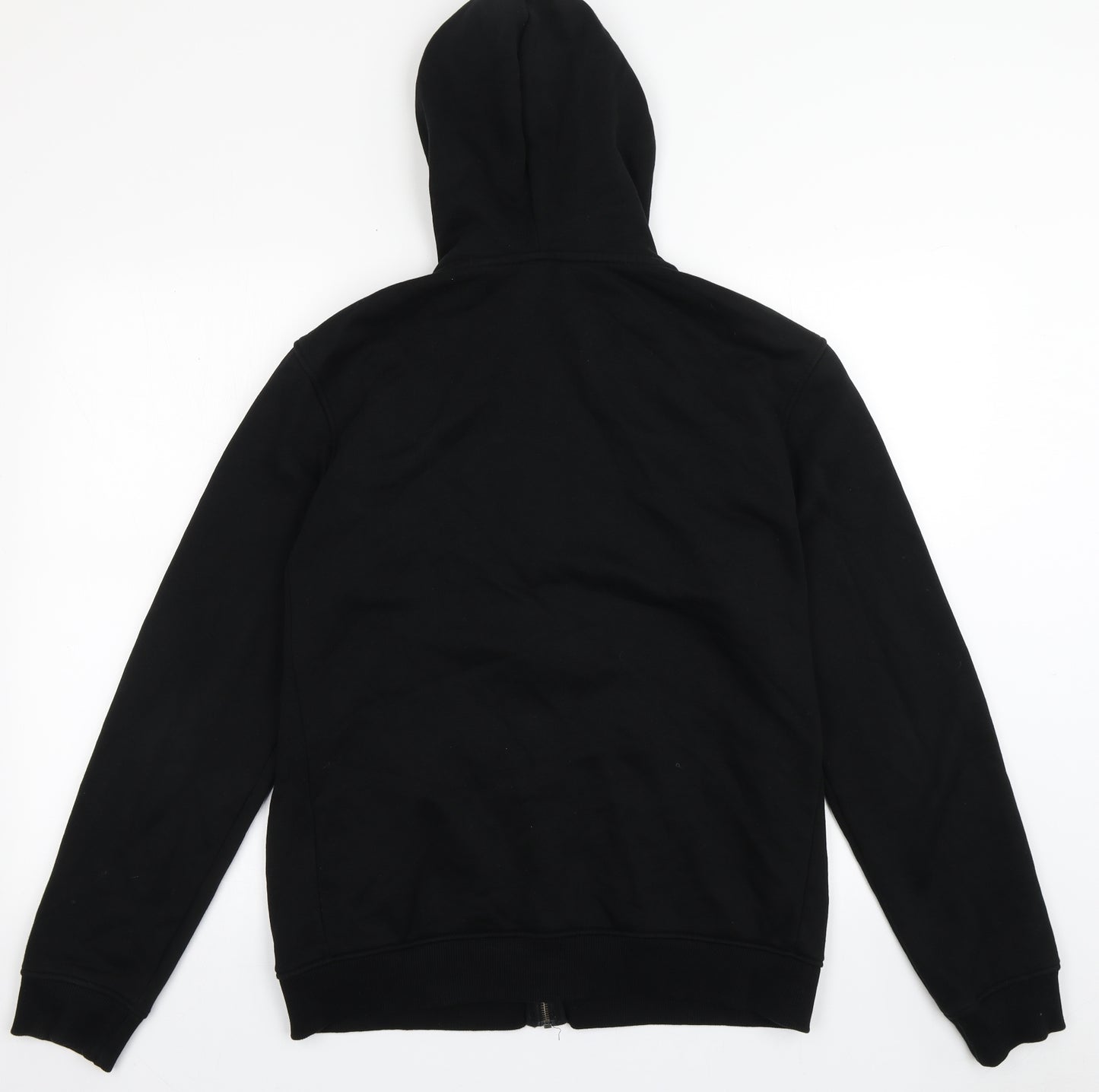 NEXT Mens Black  Cotton Full Zip Hoodie Size M