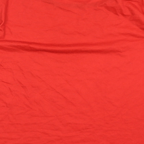 Preworn Womens Red  Polyester Pullover Sweatshirt Size M  Pullover - christmas