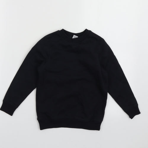sainsburys Boys Blue  Cotton Pullover Sweatshirt Size 4 Years  Pullover - school wear