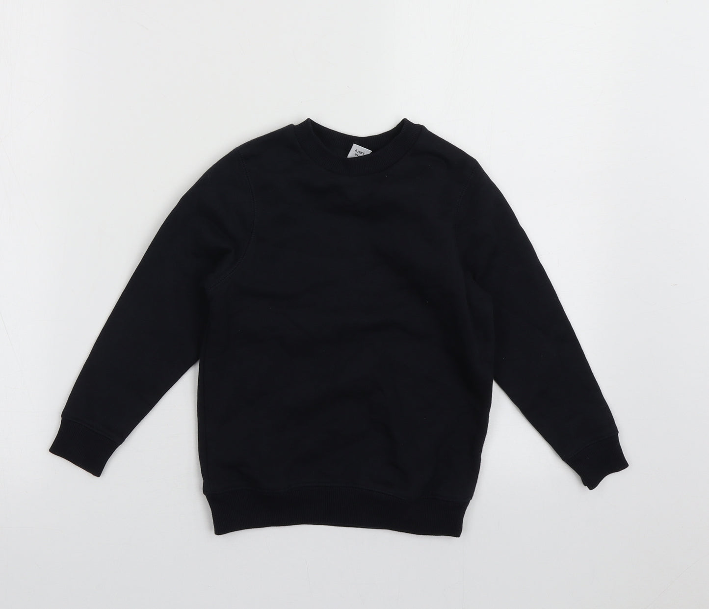 sainsburys Boys Blue  Cotton Pullover Sweatshirt Size 4 Years  Pullover - school wear