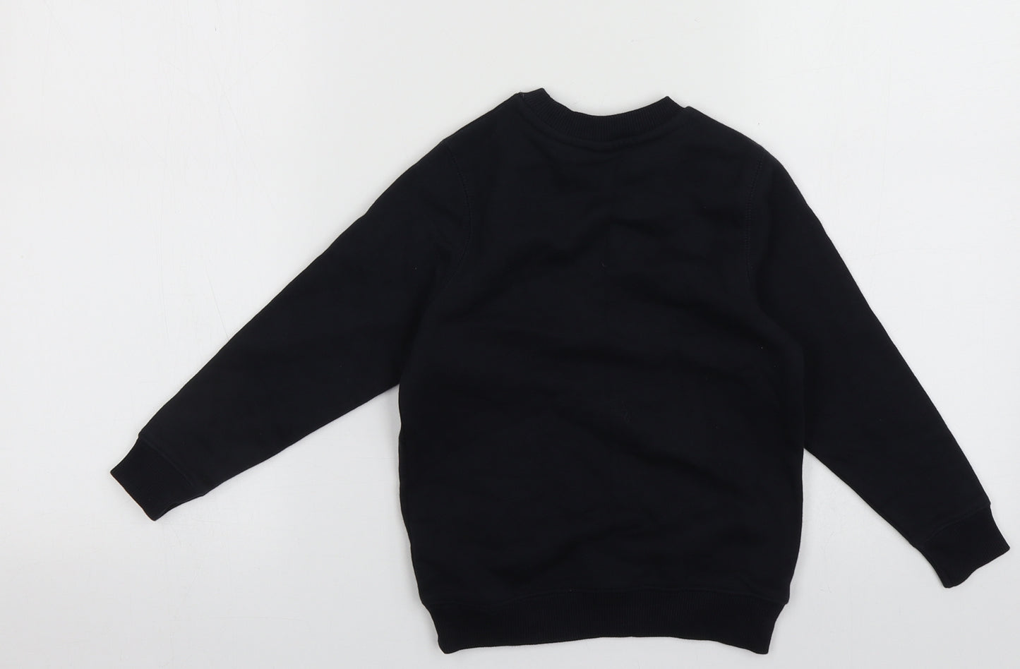 sainsburys Boys Blue  Cotton Pullover Sweatshirt Size 4 Years  Pullover - school wear