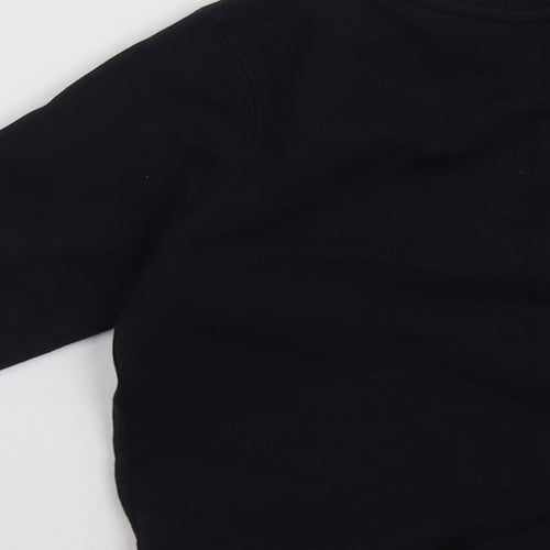 sainsburys Boys Blue  Cotton Pullover Sweatshirt Size 4 Years  Pullover - school wear