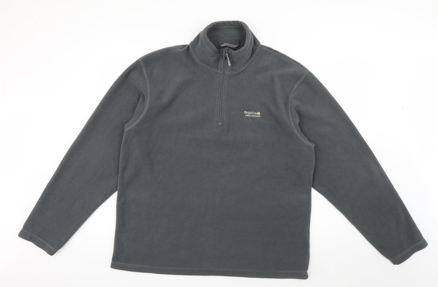 Regatta Mens Grey  Polyester Pullover Sweatshirt Size L