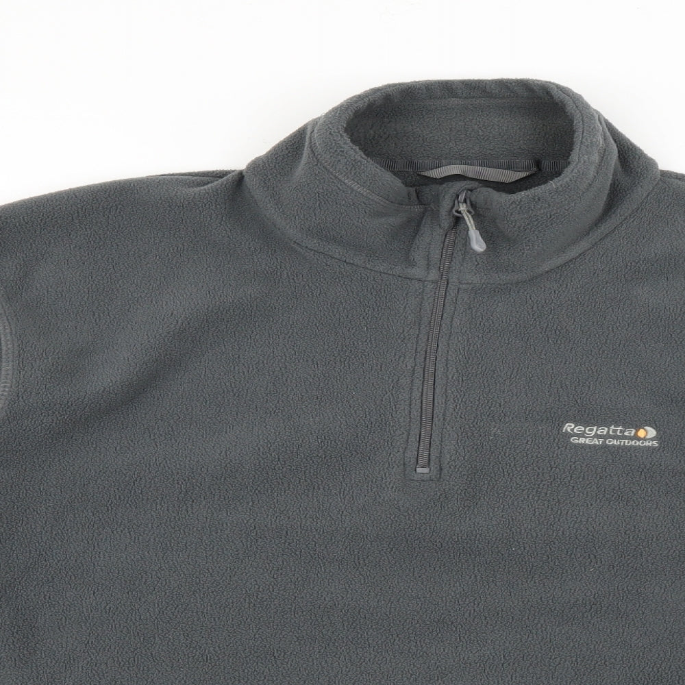 Regatta Mens Grey  Polyester Pullover Sweatshirt Size L