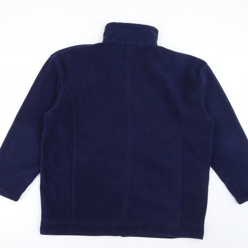 First Avenue Womens Blue   Jacket  Size L  Zip