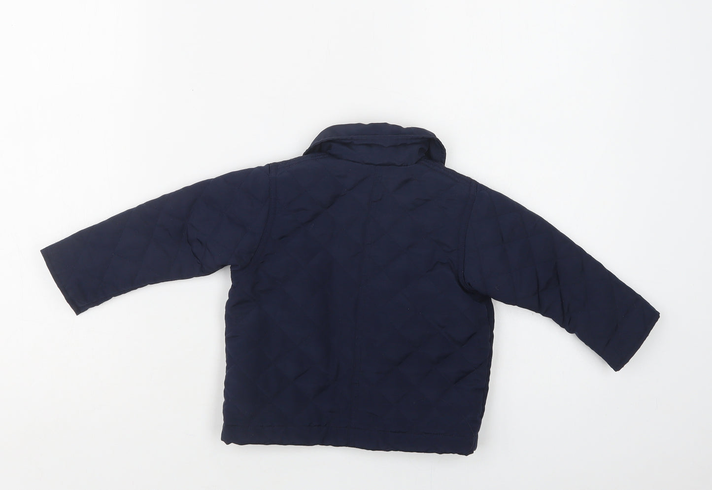 OshKosh Baby Blue   Quilted Jacket Size 12-18 Months   Zip