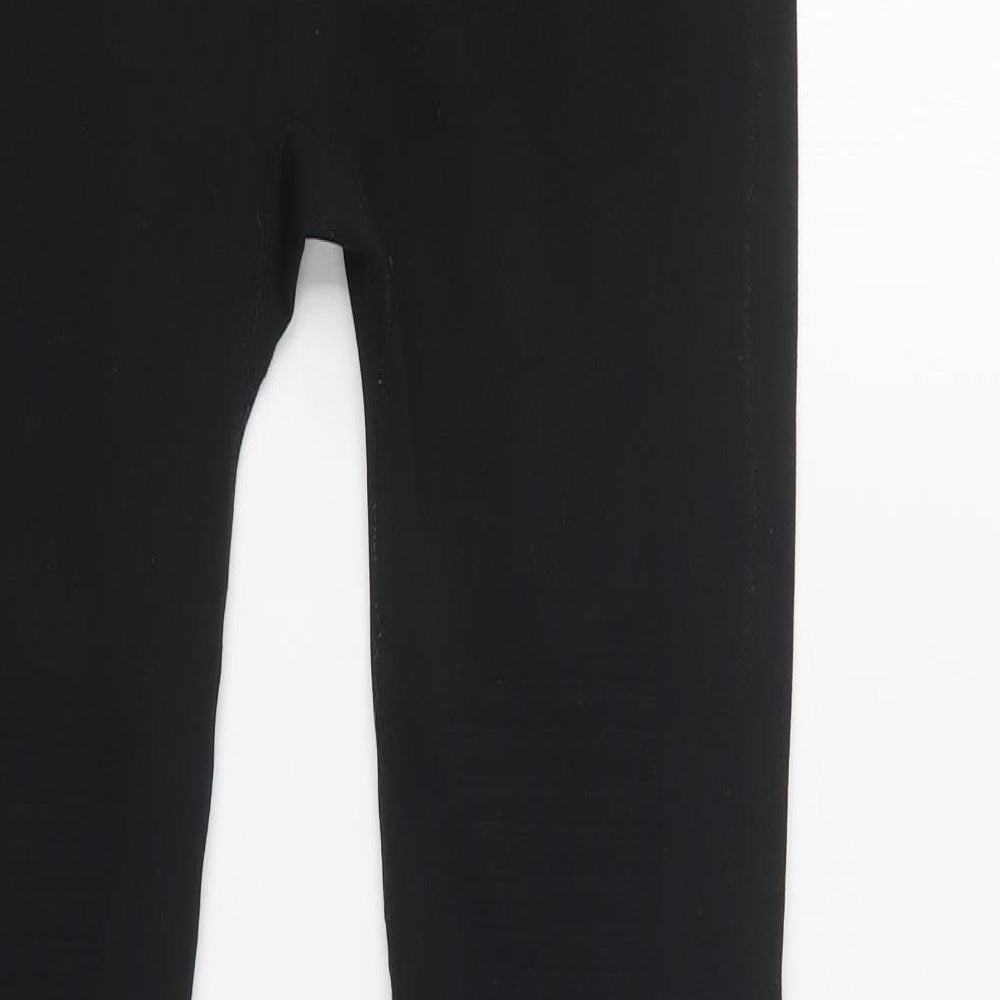 Primark Womens Black  Polyester Compression Leggings Size M L28 in Regular