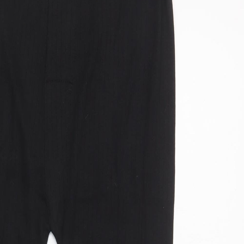 Thermal Wear Mens Black  Polyester Jegging Trousers Size M L30 in Regular