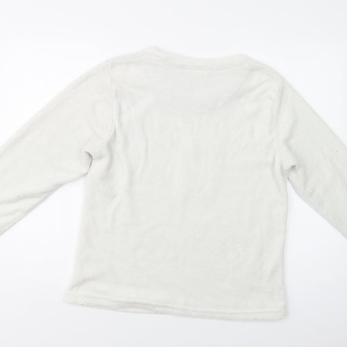Forever Dreaming Womens White  Polyester Top Pyjama Top Size M   - Owl