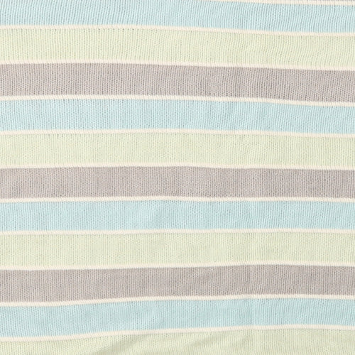 Changes Womens Multicoloured Crew Neck Striped Acrylic Pullover Jumper Size XL