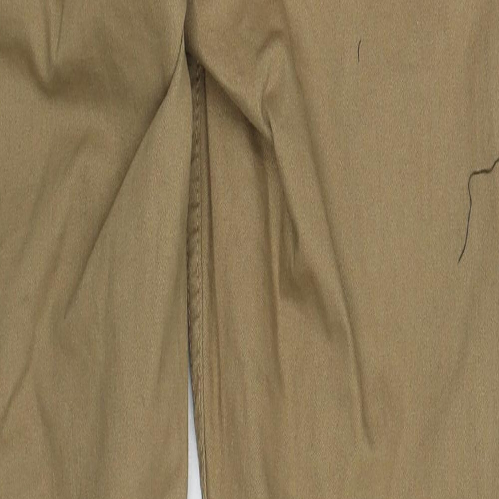 Denim Co Mens Beige  Cotton Straight Jeans Size 30 L32 in Slim Button