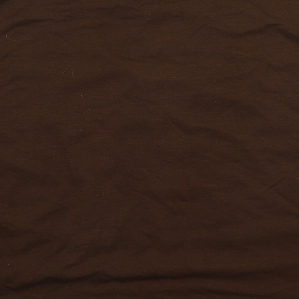 SheIn Womens Brown  Polyester Pullover Sweatshirt Size S  Pullover - California West Coast