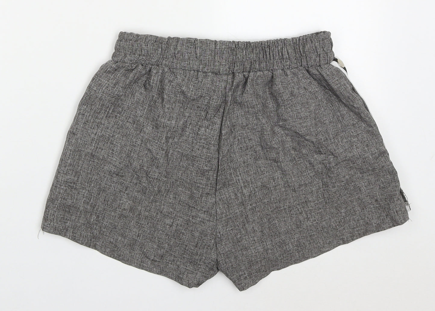 Runway Paris Womens Grey  Polyester Bermuda Shorts Size S L3 in Regular
