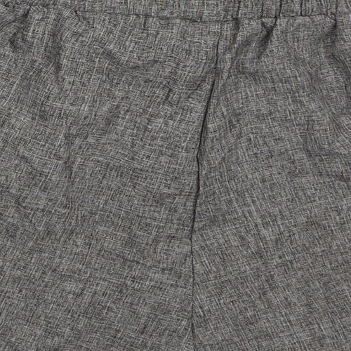 Runway Paris Womens Grey  Polyester Bermuda Shorts Size S L3 in Regular