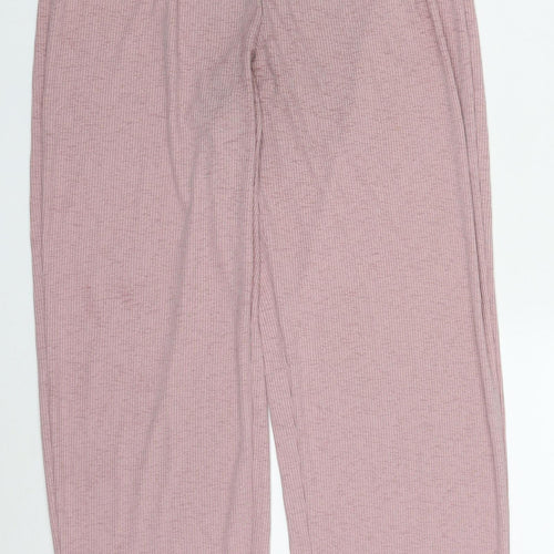 SheIn Womens Pink  Polyester Trousers  Size M L27.5 in Regular