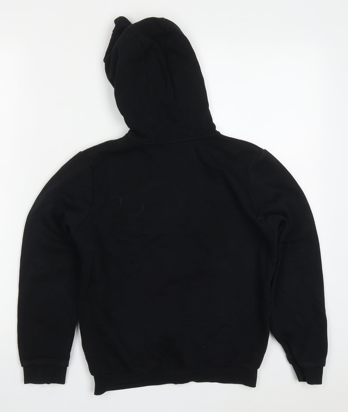 George Boys Black  Polyester Full Zip Hoodie Size 9-10 Years  Zip