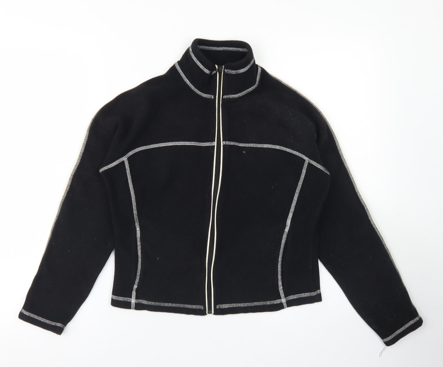 NEXT Womens Black   Jacket  Size 8  Zip