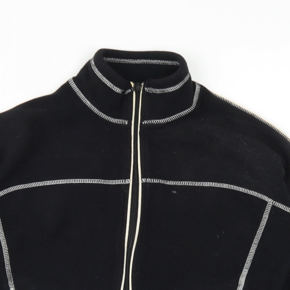NEXT Womens Black   Jacket  Size 8  Zip