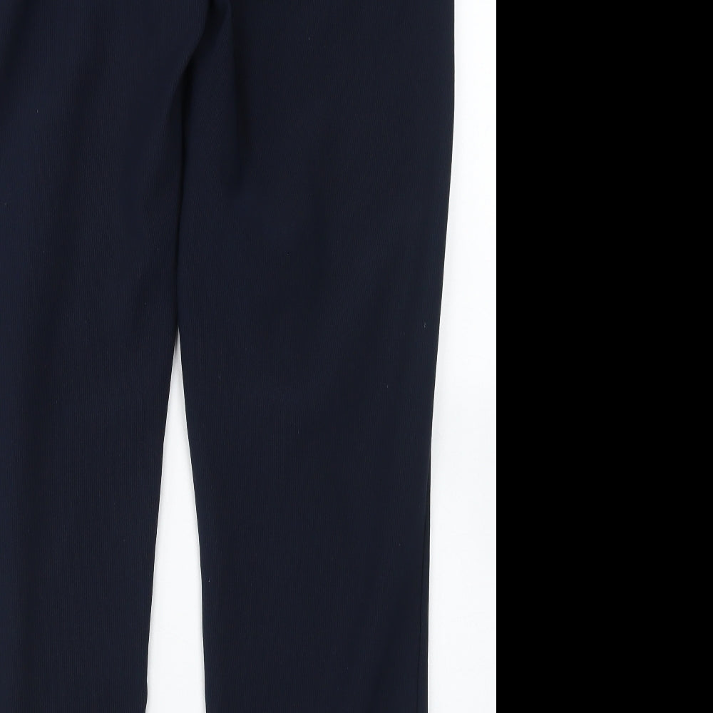 Preworn Womens Blue  Polyester Dress Pants Trousers Size 20 L29 in Regular