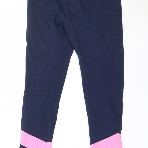 George Boys Blue  Cotton Capri Trousers Size 10-11 Years  Regular  - leggings