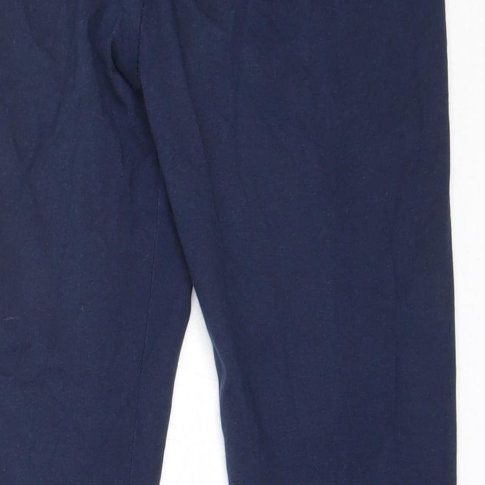 George Boys Blue  Cotton Capri Trousers Size 10-11 Years  Regular  - leggings