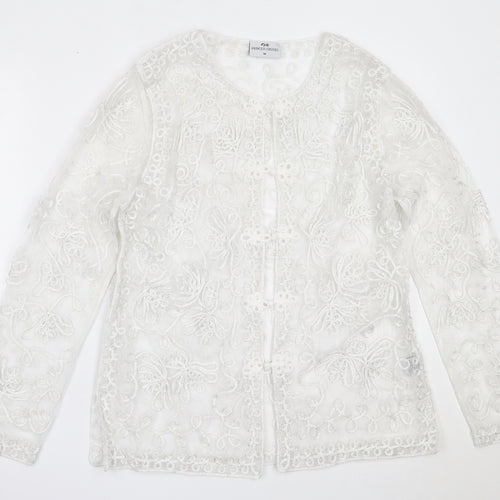 Princess Cruises Womens White   Jacket  Size M