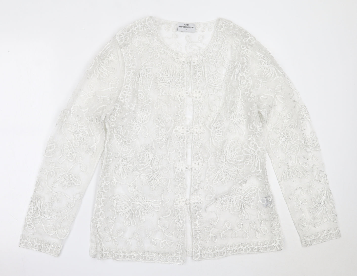 Princess Cruises Womens White   Jacket  Size M