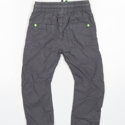 F&F Boys Grey  Cotton Rain Trousers Trousers Size 18-24 Months