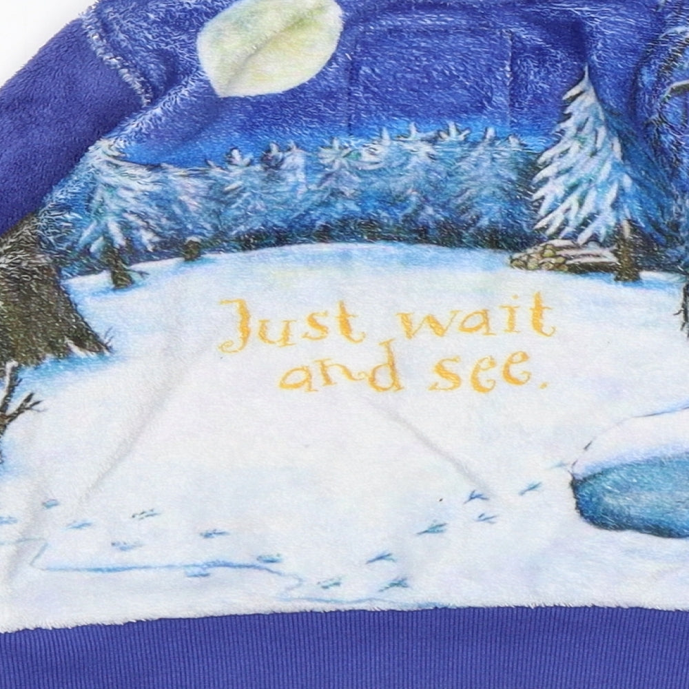 TU Boys Blue Round Neck  Polyester Pullover Jumper Size 2-3 Years   - the gruffalo