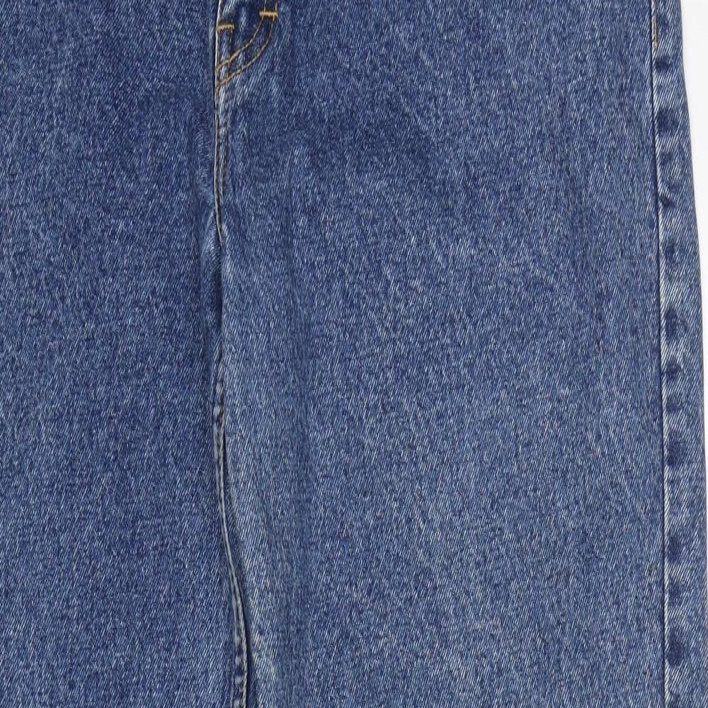 Lee Cooper Mens Blue  Cotton Straight Jeans Size 38 L32 in Regular