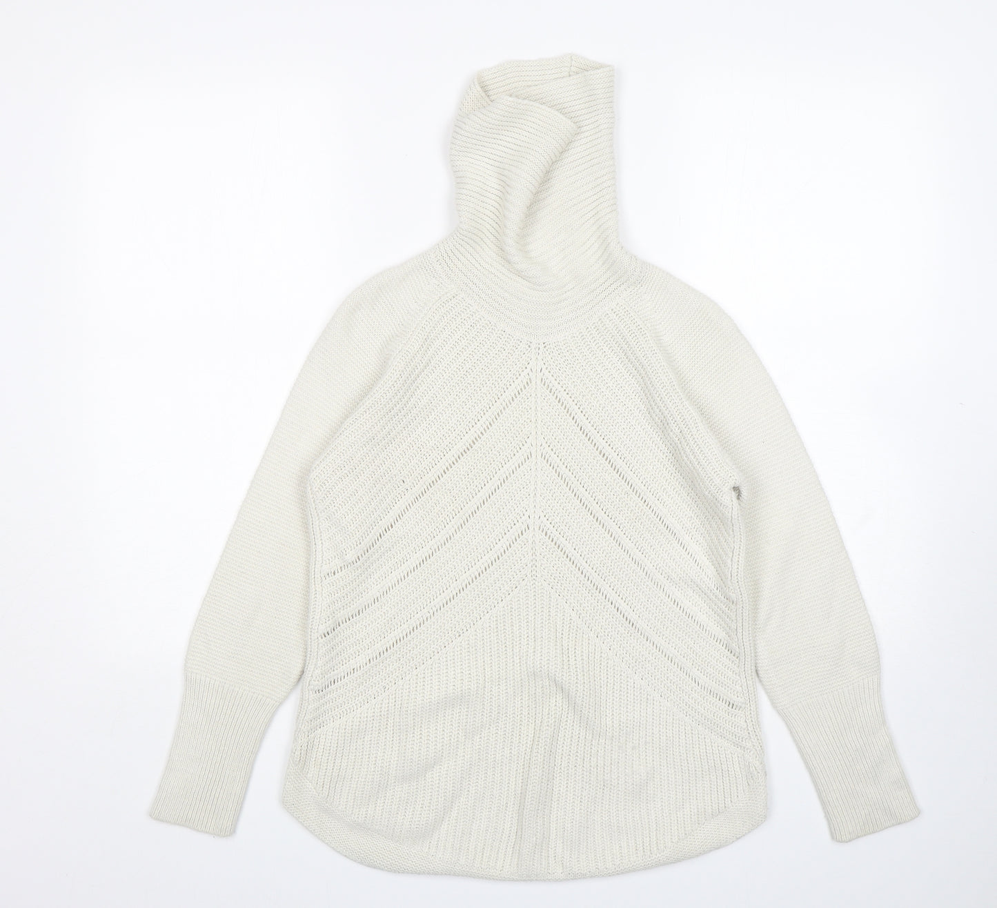 Monsoon Womens Beige Roll Neck   Pullover Jumper Size S
