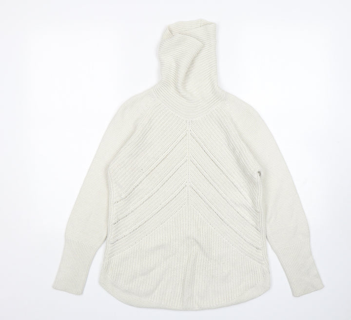 Monsoon Womens Beige Roll Neck   Pullover Jumper Size S