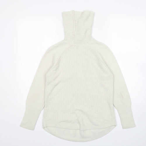 Monsoon Womens Beige Roll Neck   Pullover Jumper Size S