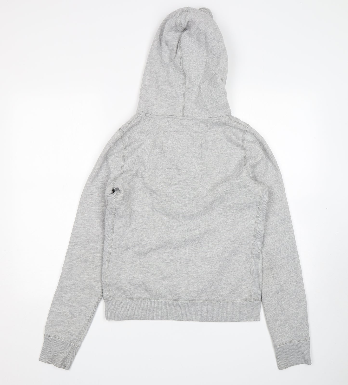 Abercrombie & Fitch Womens Grey  Cotton Pullover Hoodie Size M