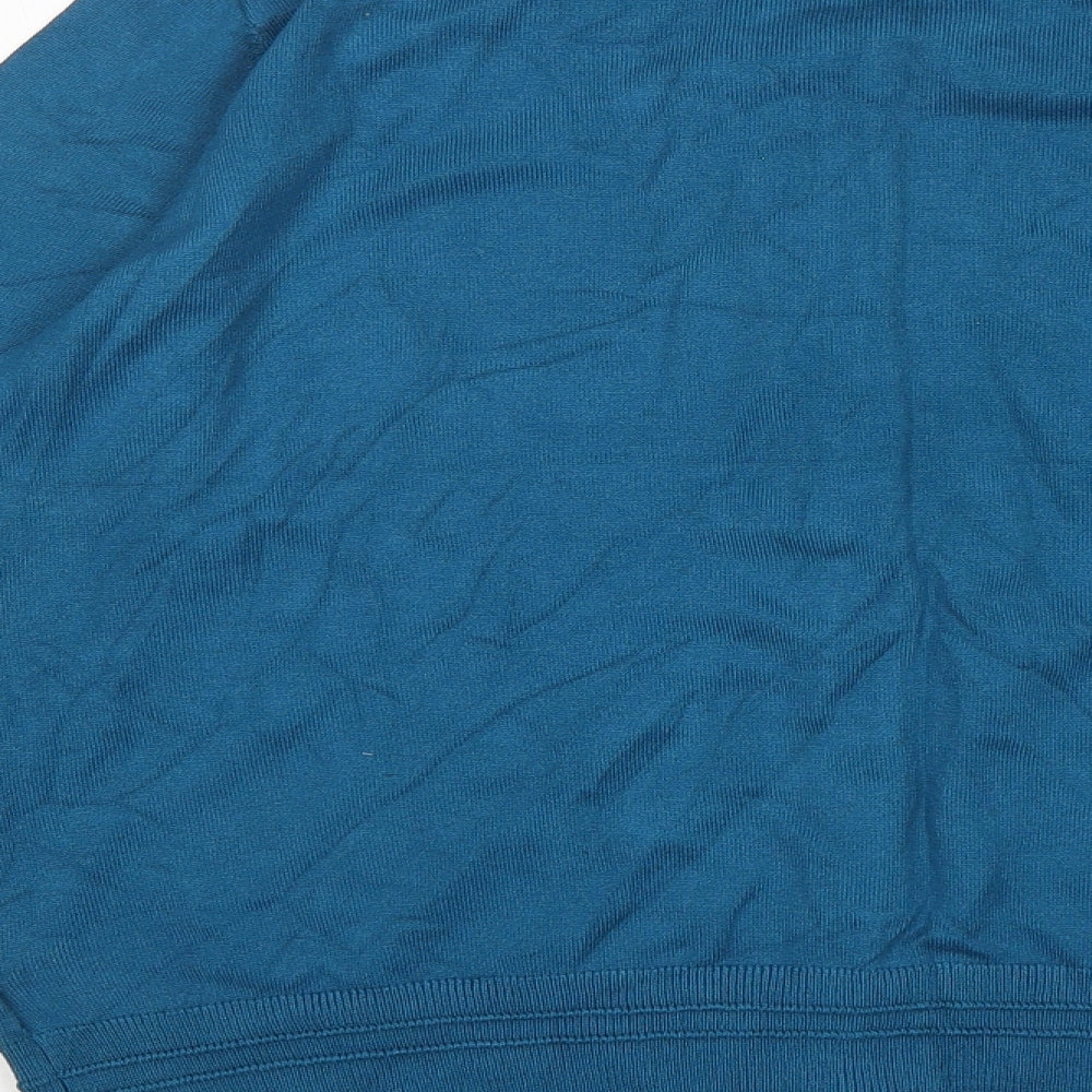 Principles  Womens Green Round Neck  Viscose Cardigan Jumper Size 18