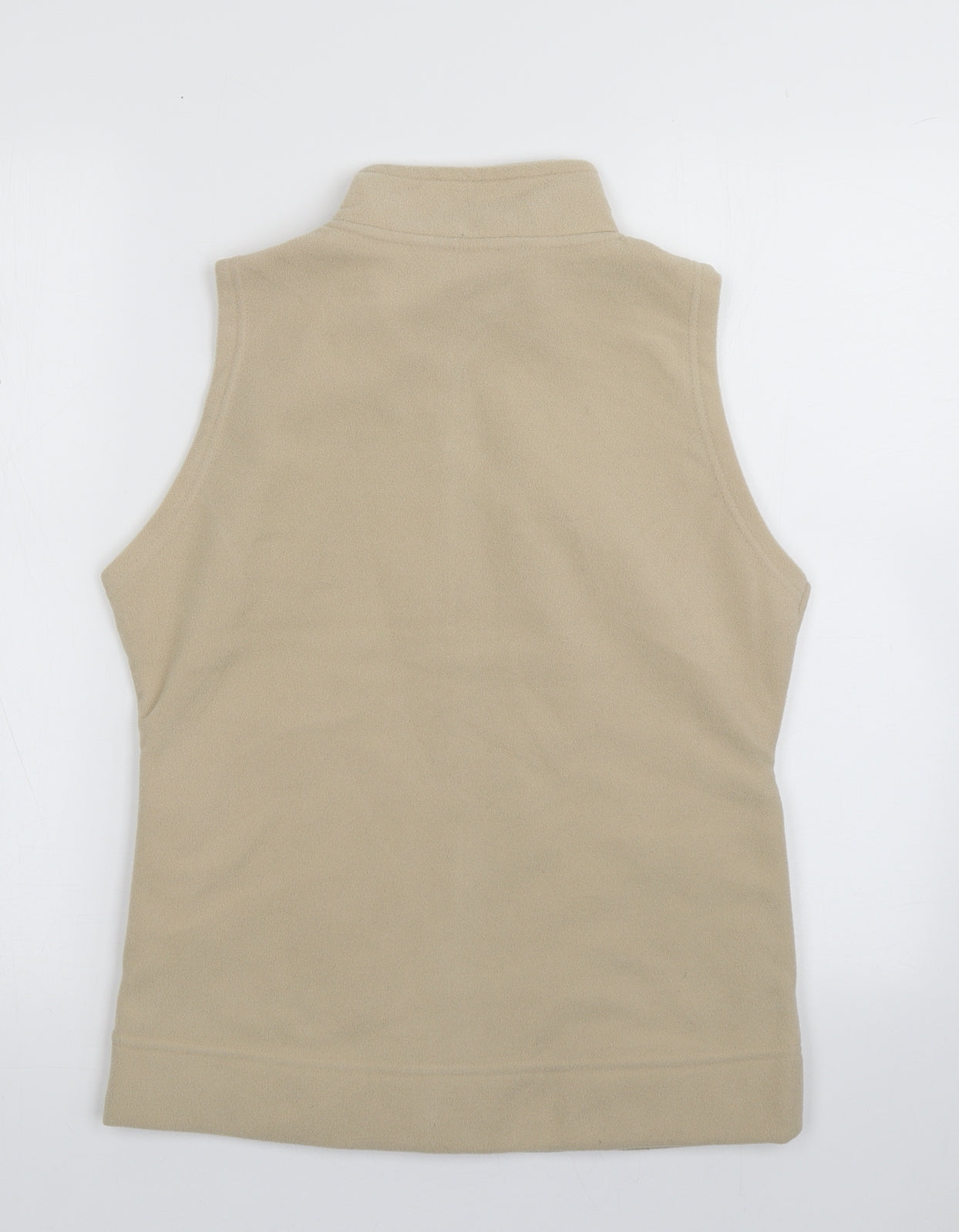 EWM Womens Beige   Gilet Jacket Size 12  Zip
