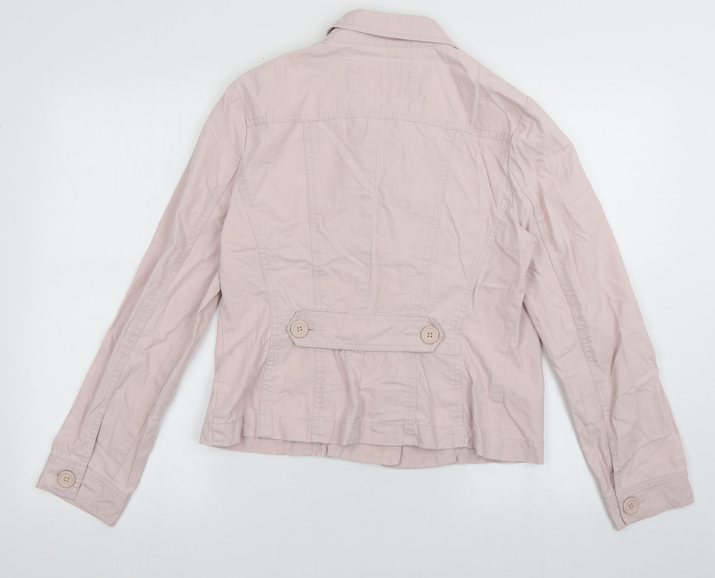 Principles Womens Pink   Jacket  Size 14  Button