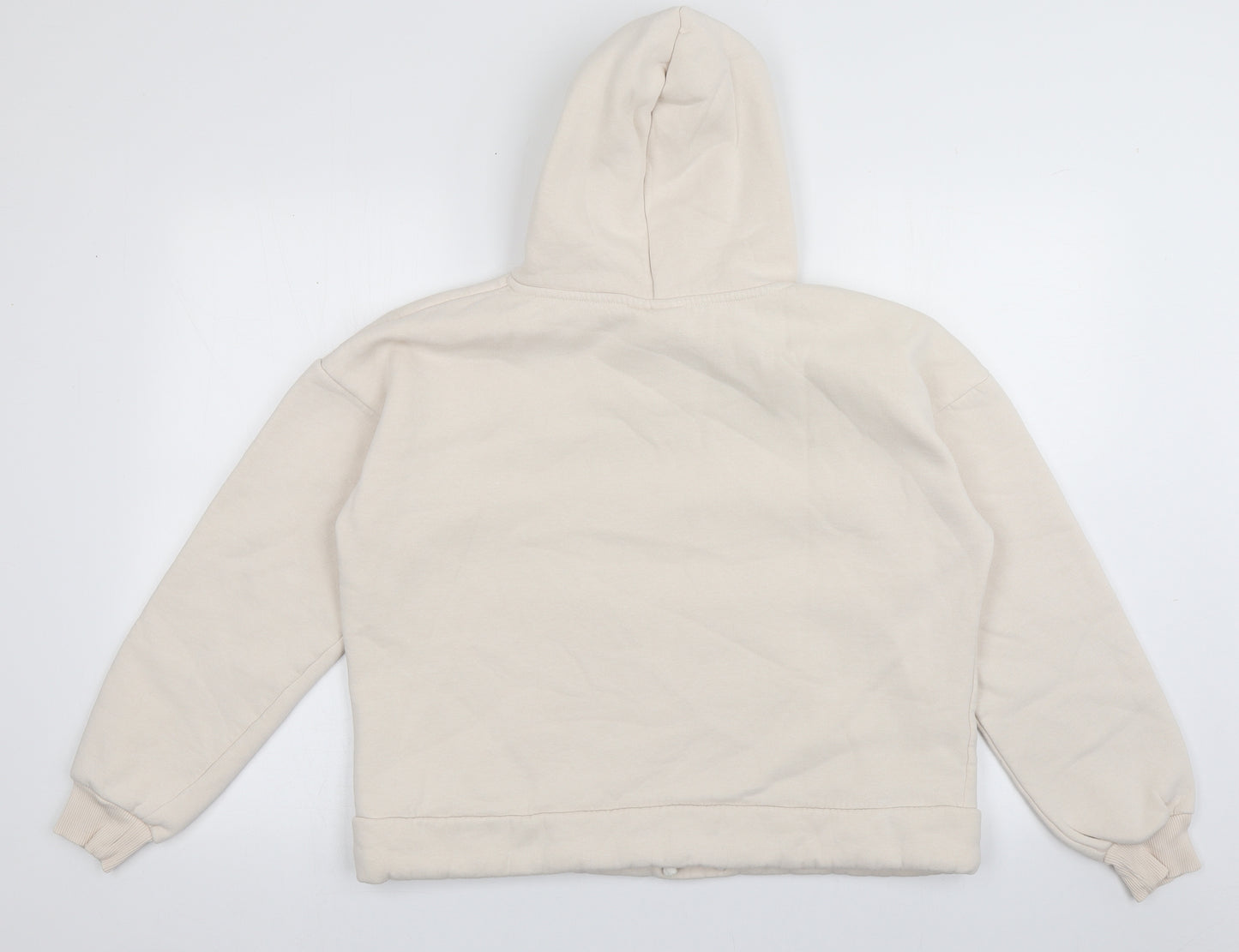 Chelsea peers Womens Beige  Cotton Pullover Hoodie Size M  Pullover