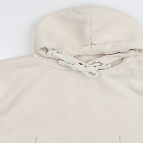 Chelsea peers Womens Beige  Cotton Pullover Hoodie Size M  Pullover