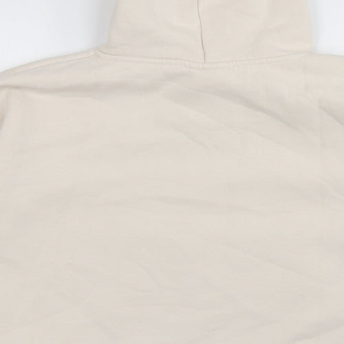 Chelsea peers Womens Beige  Cotton Pullover Hoodie Size M  Pullover